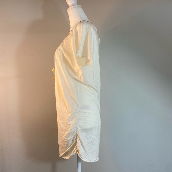 Velvet by Graham & Spencer Cream Wrap Top - Picture 2 of 12